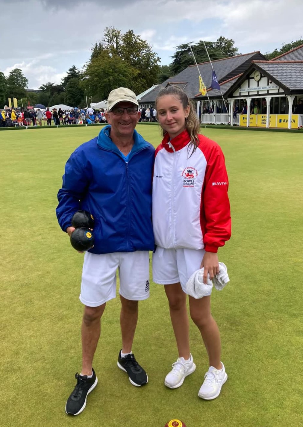 Jemma Tuohy and her father, Steve